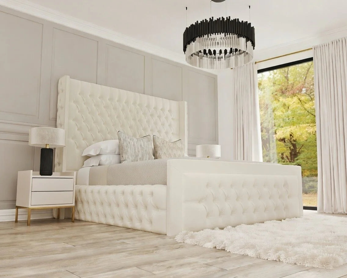 Victor Luxe Bed Frame | Spanish Chesterfield Upholstery