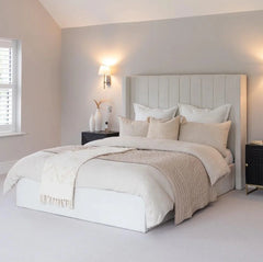Dusk Wing Bed Frame | Winged Headboard