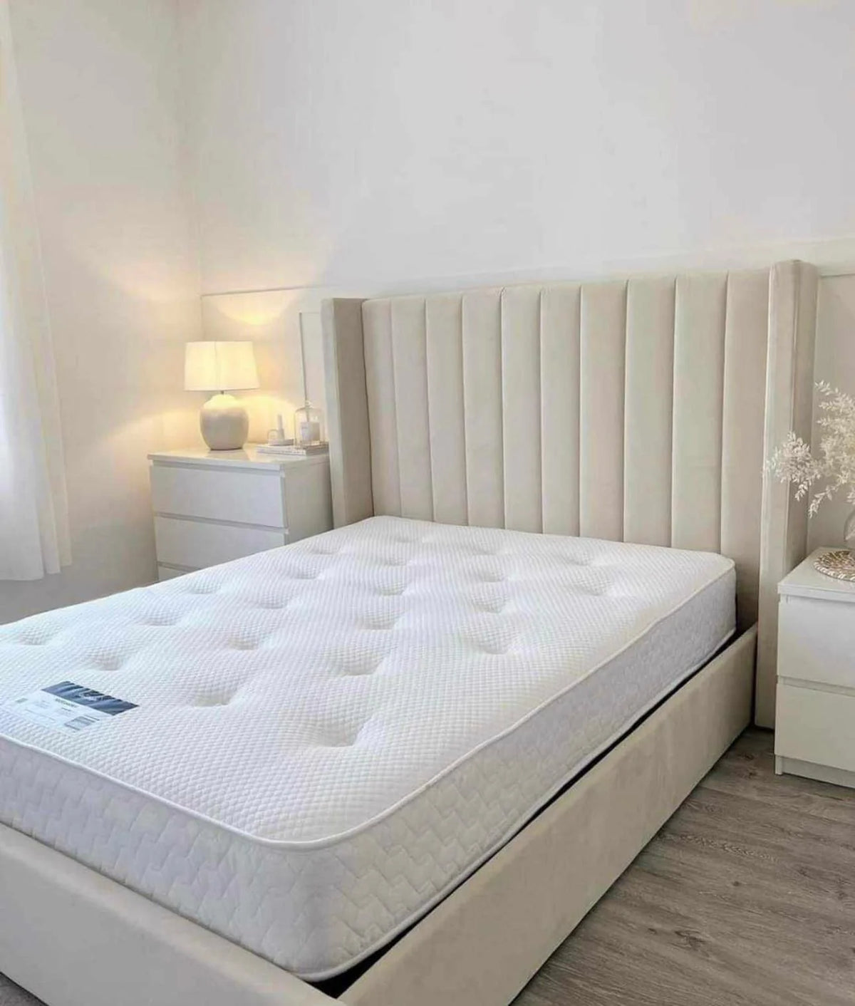 Dusk Wing Bed Frame | Winged Headboard